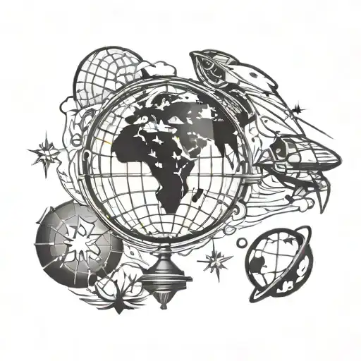 Spaceship Earth Globe