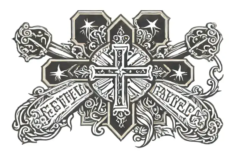 Cross With Words Faithful In Prayer Going Through The Cross