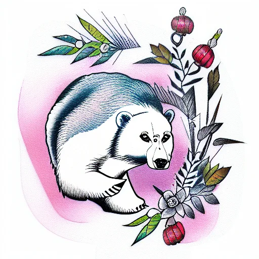 Poisedon With Polar Bear