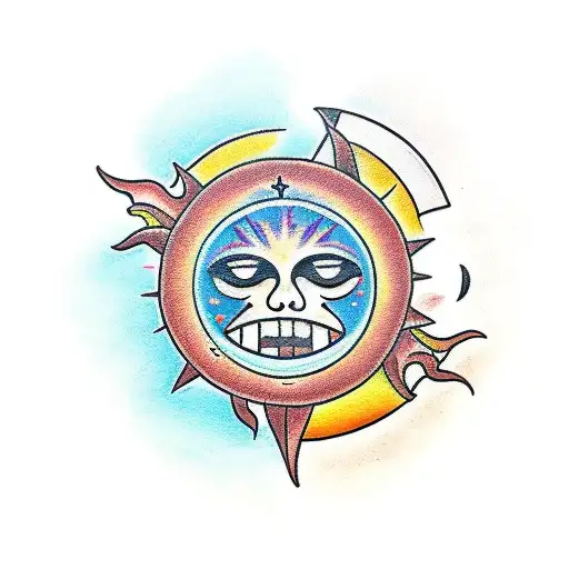 Sun And Moon Mimalist