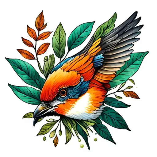 American Traditional Nature Inspired