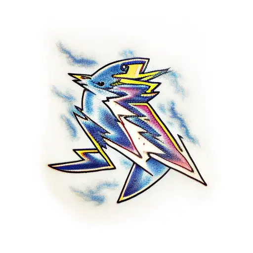 Lightning With Samurai