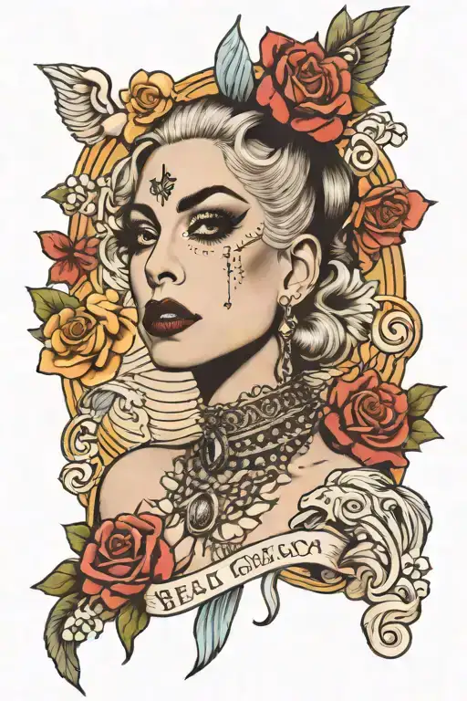 Beach Psychology Lady Gaga