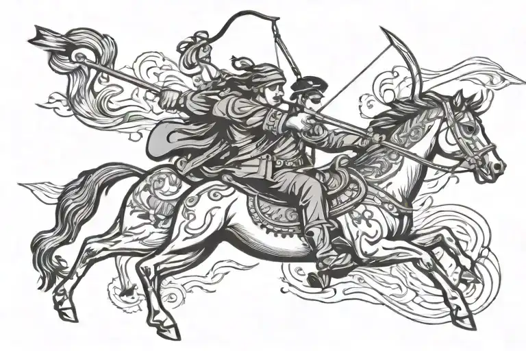 Sagittarius Archer Shooting