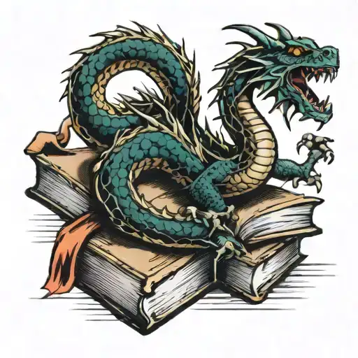 Dragon On Books