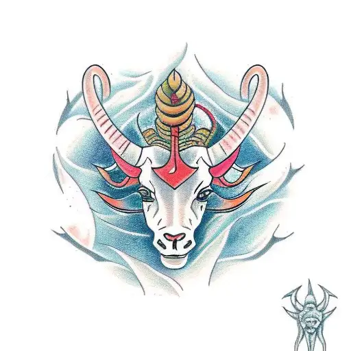 Capricorn With Thorn