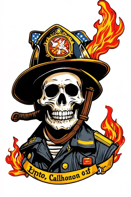 Firefighter Calavera
