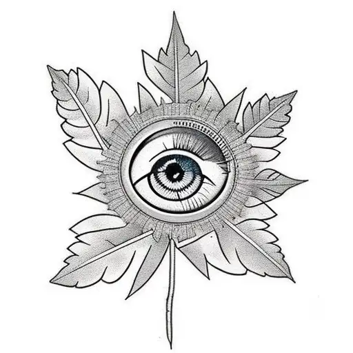 Plant Branches With Eyes Instead Of Leaves