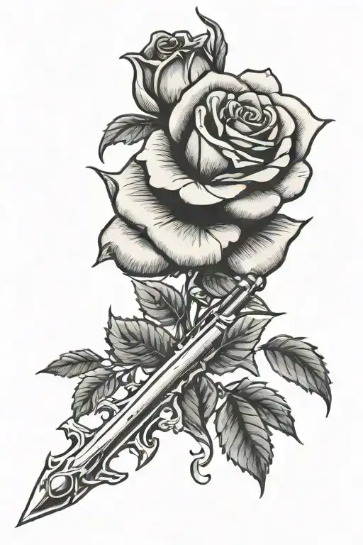 Sword Piercing Rose