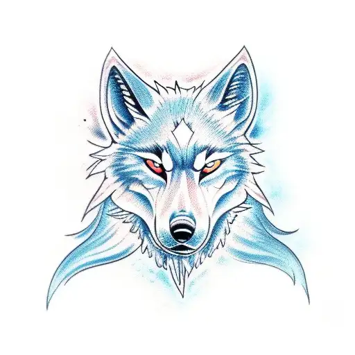 Fire Ice Wolf
