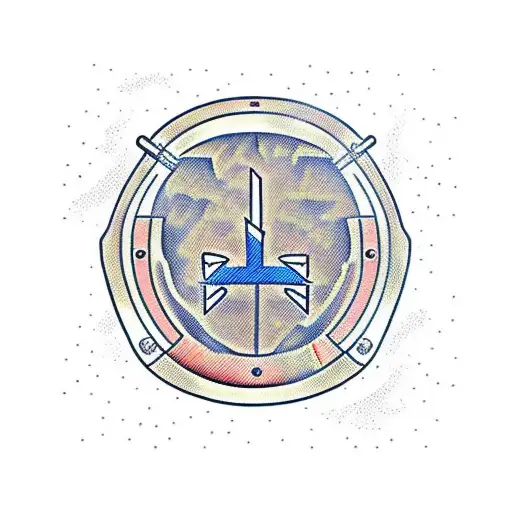 Mining Helmet With Crossed Arrow