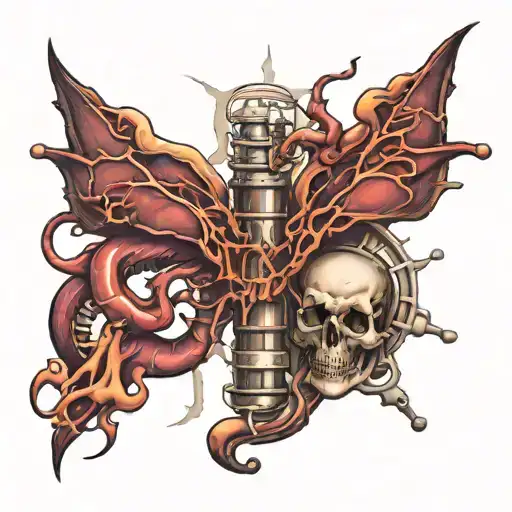 Pancreatic Cancer Surgery Chemical Structure Tatto Man