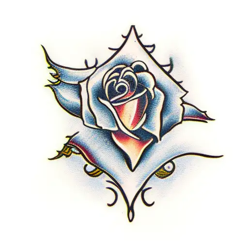 Dagger With A Rose