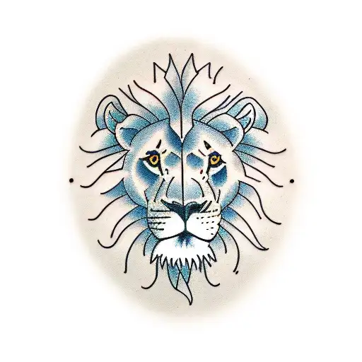 Lion Father Mother Son Daughters