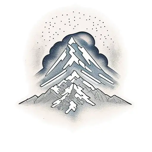 Mountain With Skiis