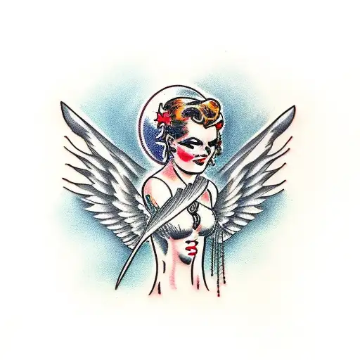 Fallen Angel Over A Girl