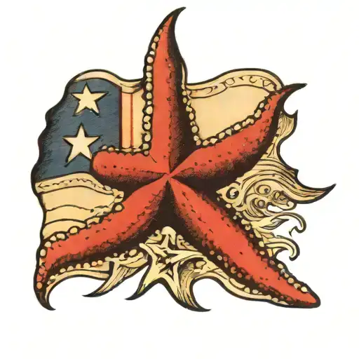 Texas Flag Starfish