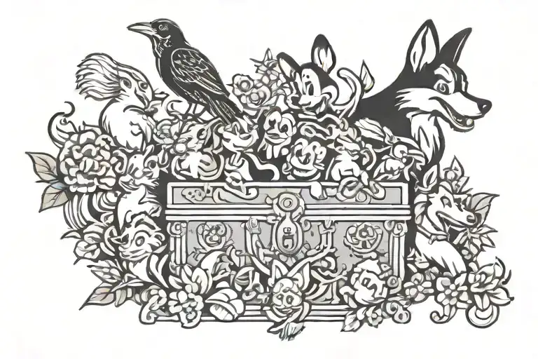 Disney Animals Chest