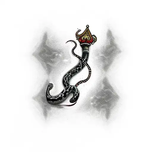 Dagger With Snake