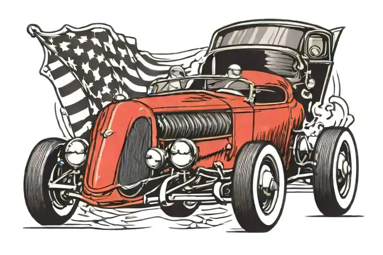 Car Speeding Sports Car