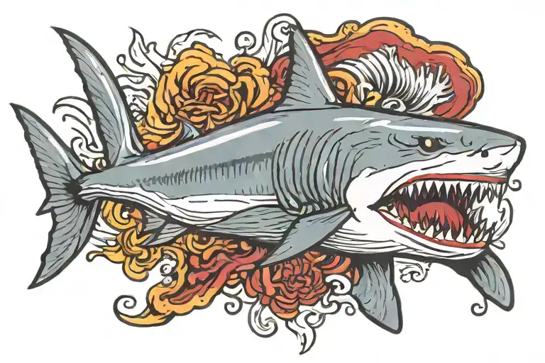 Scary Shark