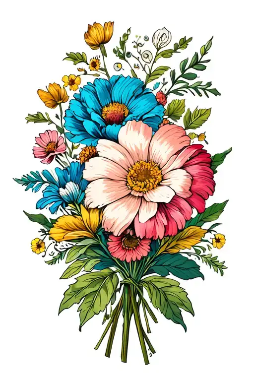 Birth Flower Bouquet