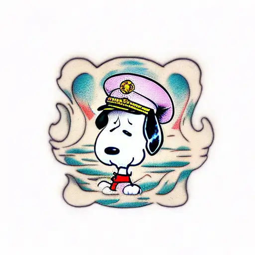 Snoopy Na Casinha Voando