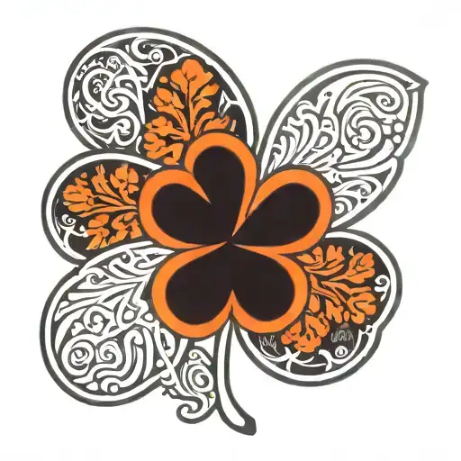 4 Leaf Clover Evil Eye