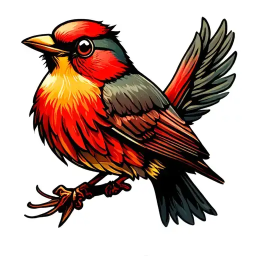 A Nerdy Looking Bird