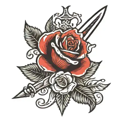 Rose And Dagger