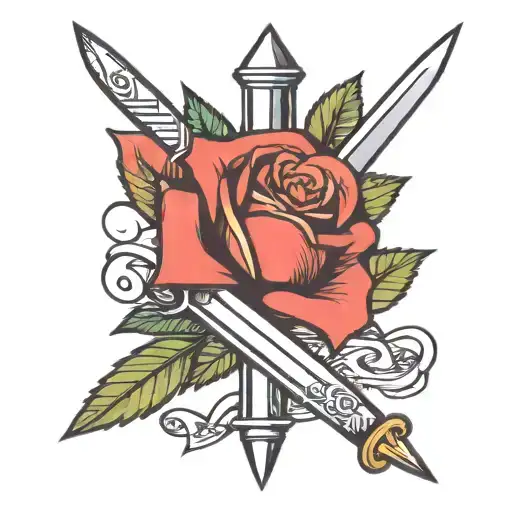 Rose And Dagger
