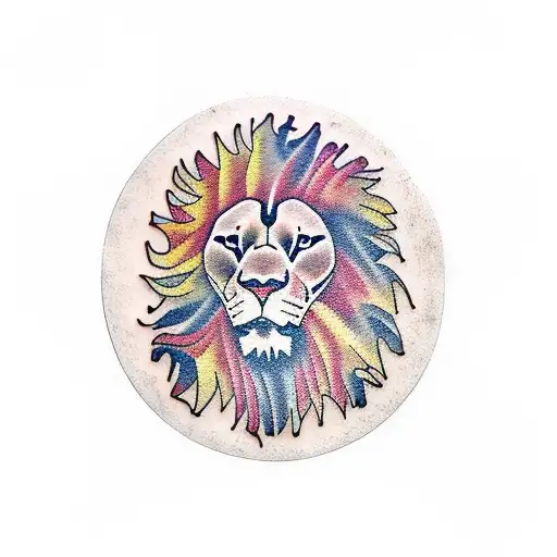 Kosovo And Metohia Map With Lion Silhouette