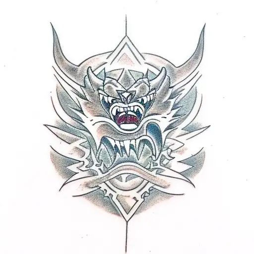 Dragon Fighting A Bear