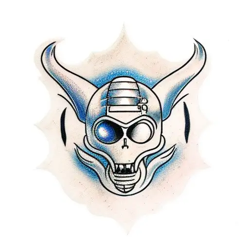 Alien Firefighter Wielding An Espada