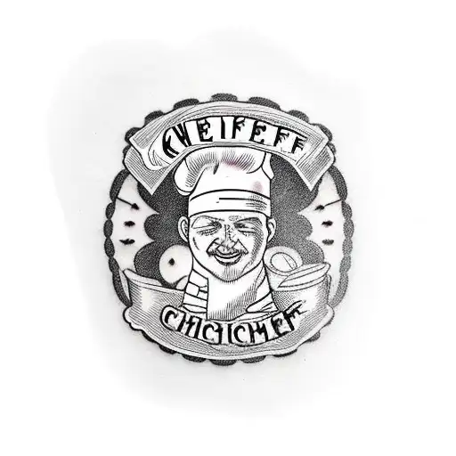 Chef Wirh Knives And Culinary Products