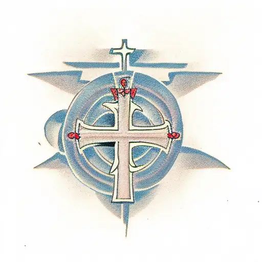 Christian Cross W