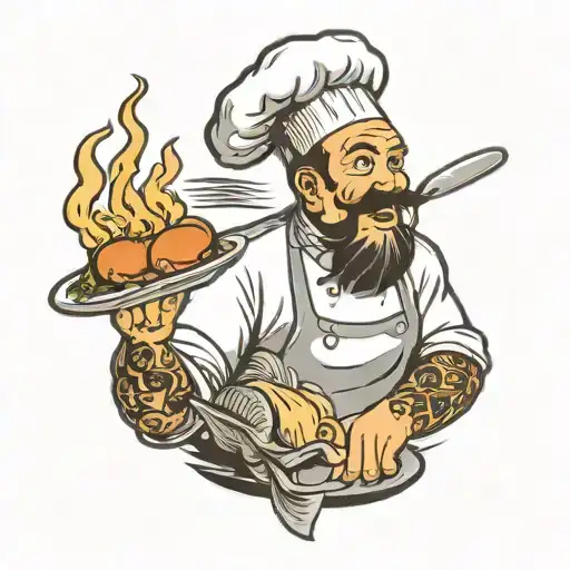 Chef Cooking