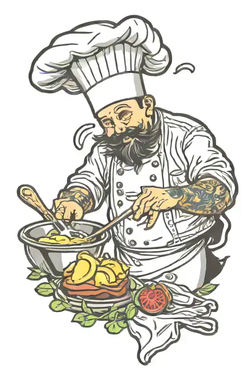 Chef Cooking