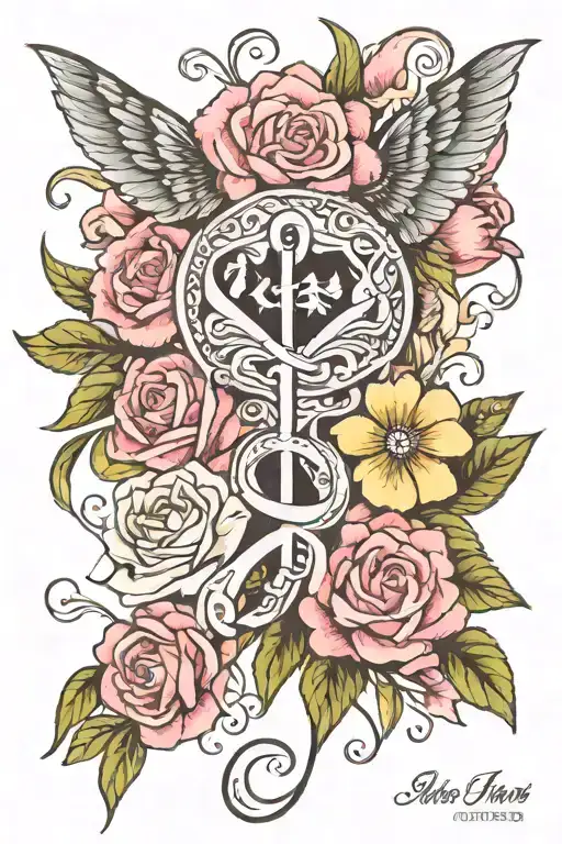 Memorial Tattoo For Mom Who Died Of Breast Cancer