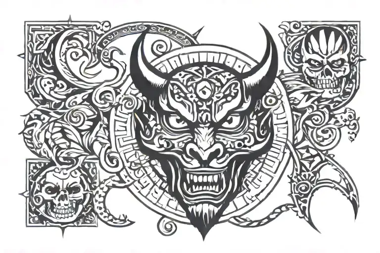 Devil Square Circle Triangle