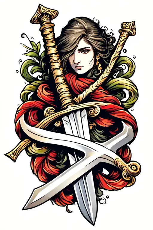 0707 With Sword Intertwined