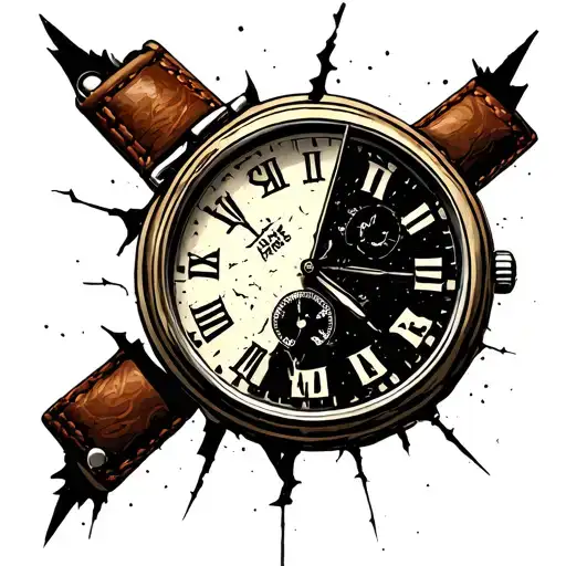 Joel's Broken Watch From The Last Of Us