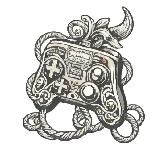 Gaming Controller Intertwined