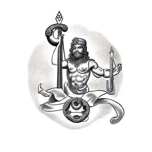 Roman God Mars Symbol