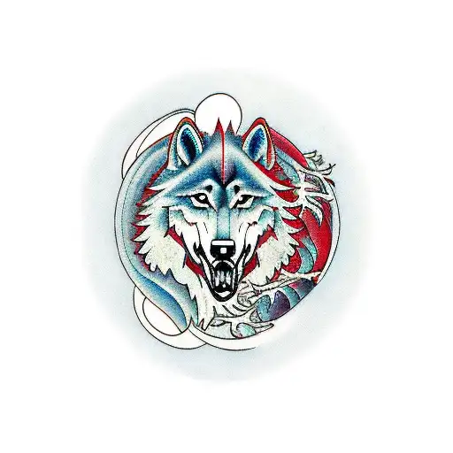 Horse Wolf Ying Yang