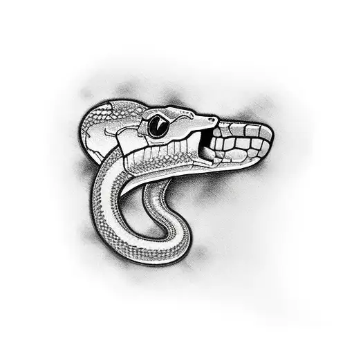 Glock 17 With A Snake