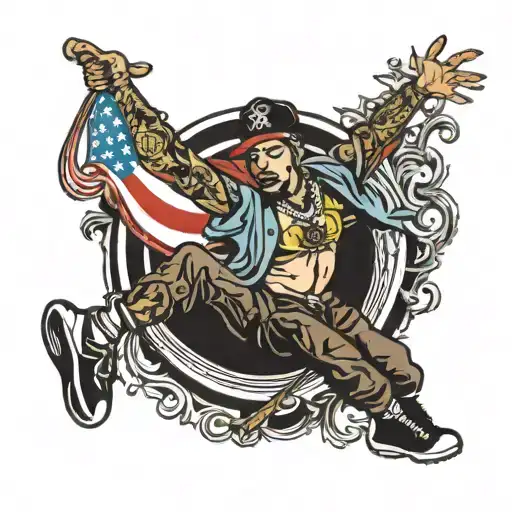 Metal Hip Hop Dancer