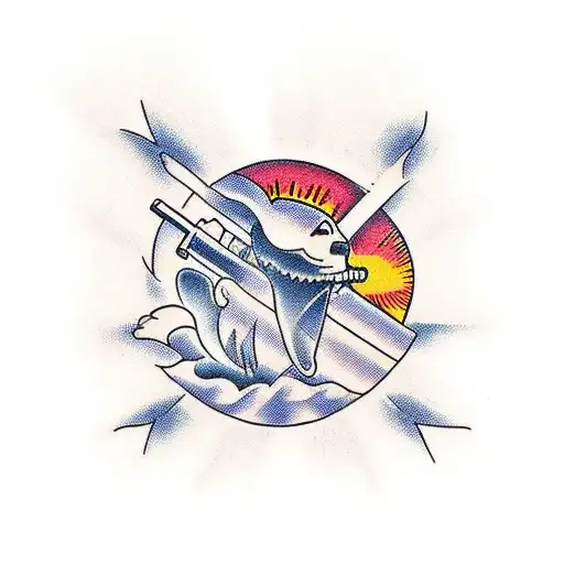 Gun Sunrise Michigan