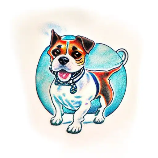 Jackrusselterrier And Sun