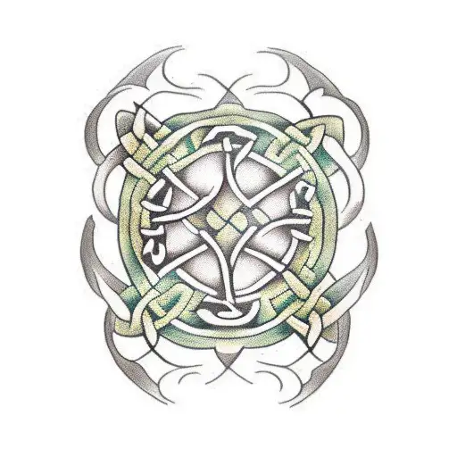 Celtic Theme Tatoo
